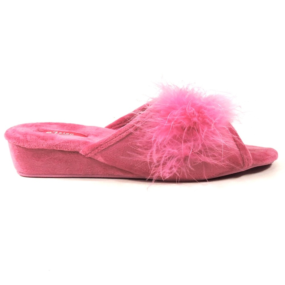 EZ-STEP PINK SOFT & COMFORT HOME FASHION SLIPPERS - Picture 5 of 7